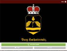 Tablet Screenshot of burg-hochosterwitz.com